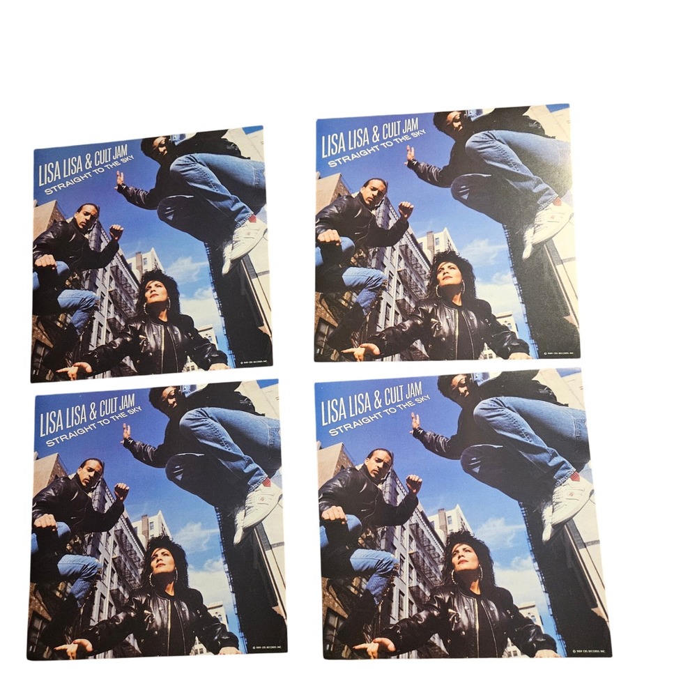 Lisa Lisa & Cult Jam Straight to the Sky Vintage 1989 Promo Flat Posters 12x12
